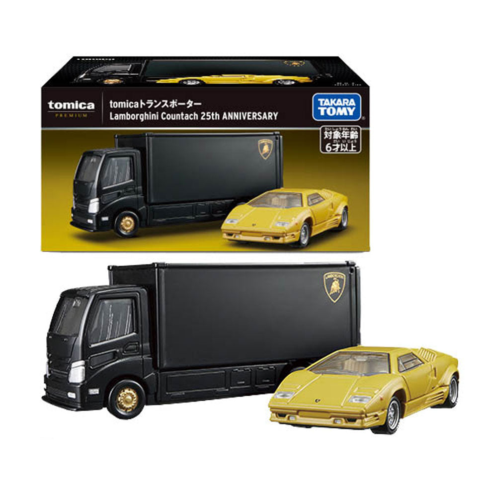 TOMICA TRANSPORTER LAMBORGHINI COUNTACH 25TH ANNIVERSARY TOMICA TRANSPORTER LAMBORGHINI COUNTACH 25TH ANNIVERSARY